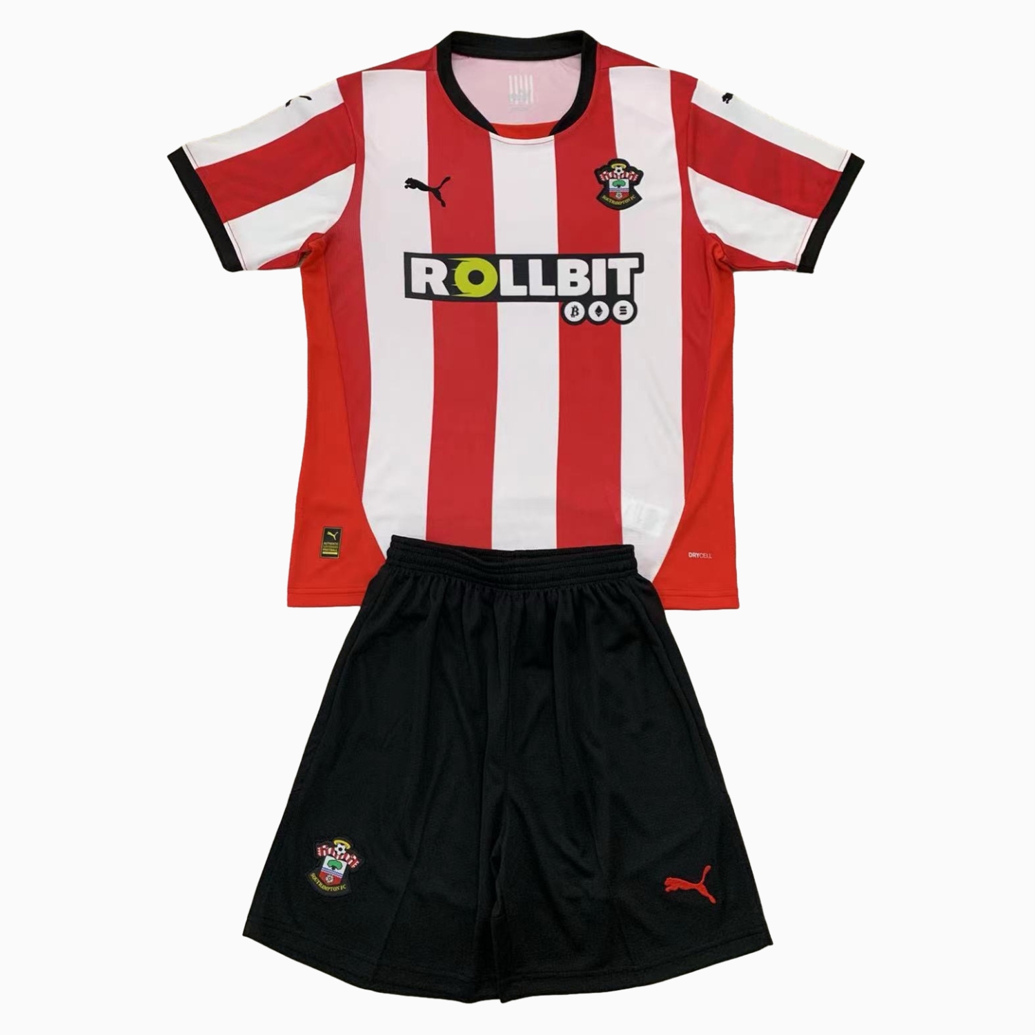 Southampton 24-25 Home Men's Adult Jersey Set - Fans Version - UnitedFutballJersey