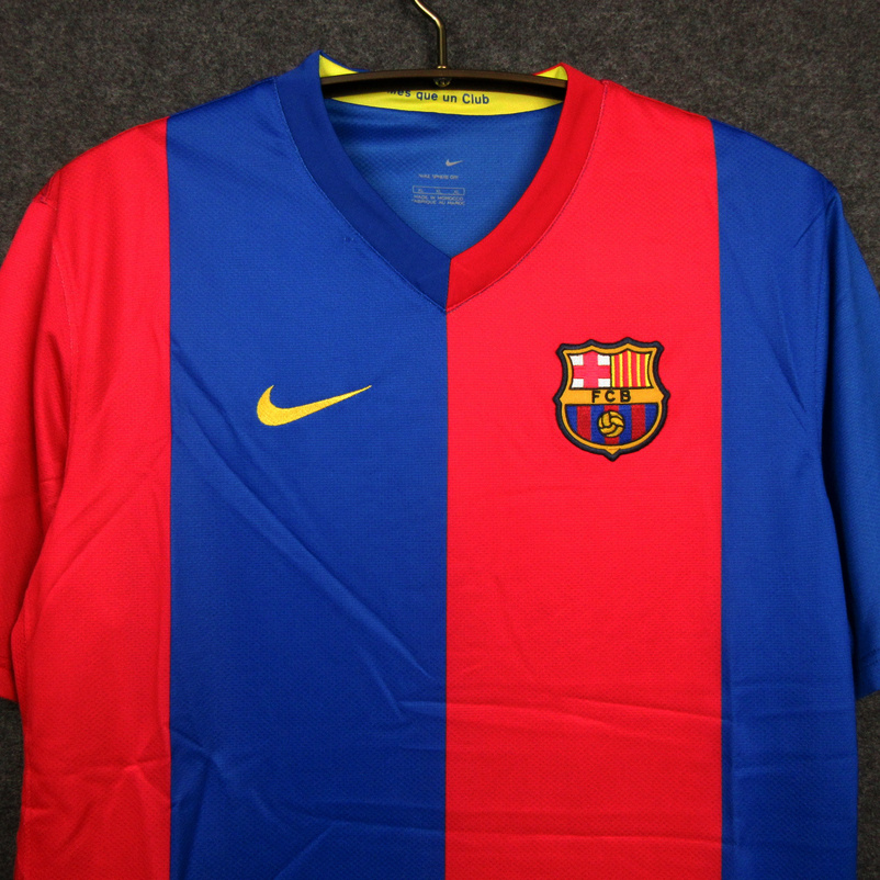 Retro Barcelona 06-07 Home Stadium Jersey - UnitedFutballJersey