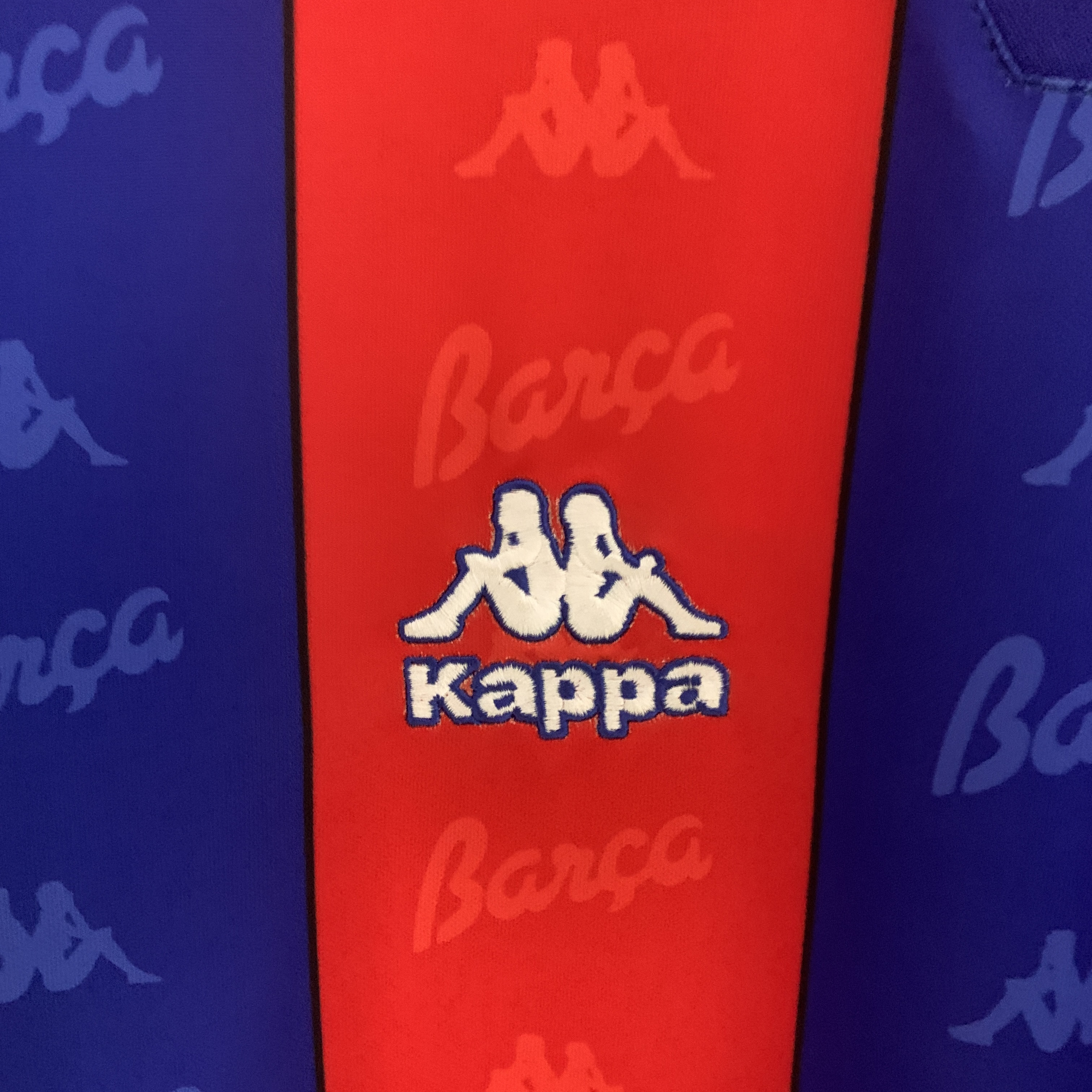 Retro Barcelona 96-97 Home Stadium Long Sleeve Jersey - UnitedFutballJersey