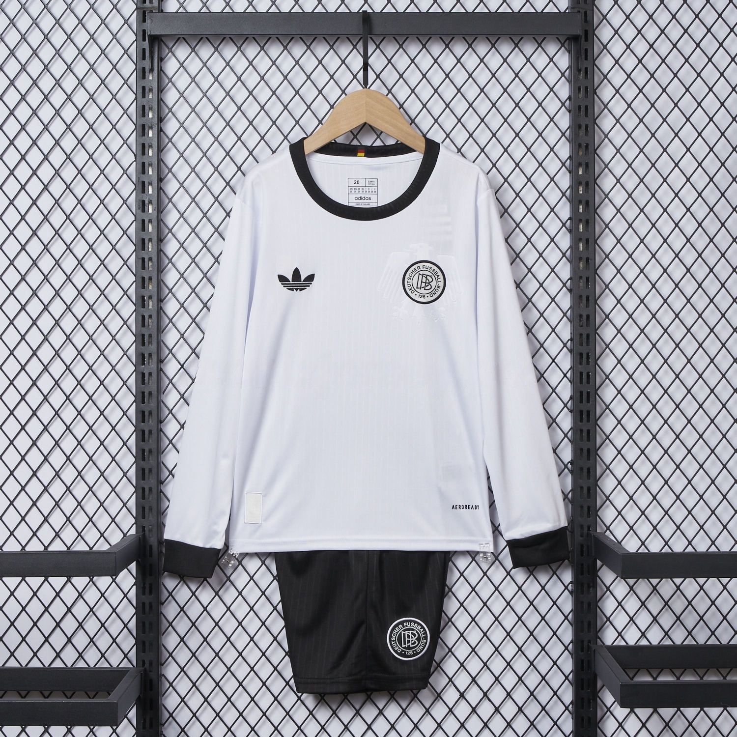 Germany 2025 125-Year Anniversary Long Sleeve Kids Kit - UnitedFutballJersey