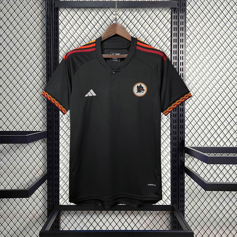 Roma 23-24 Third Unsponsored Jersey - Fans Version - UnitedFutballJersey