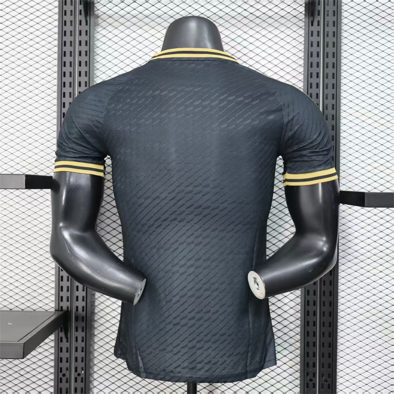 Mexico 25-26 Grey Eagle Sketch Black Gold Special Jersey - Player Version - UnitedFutballJersey