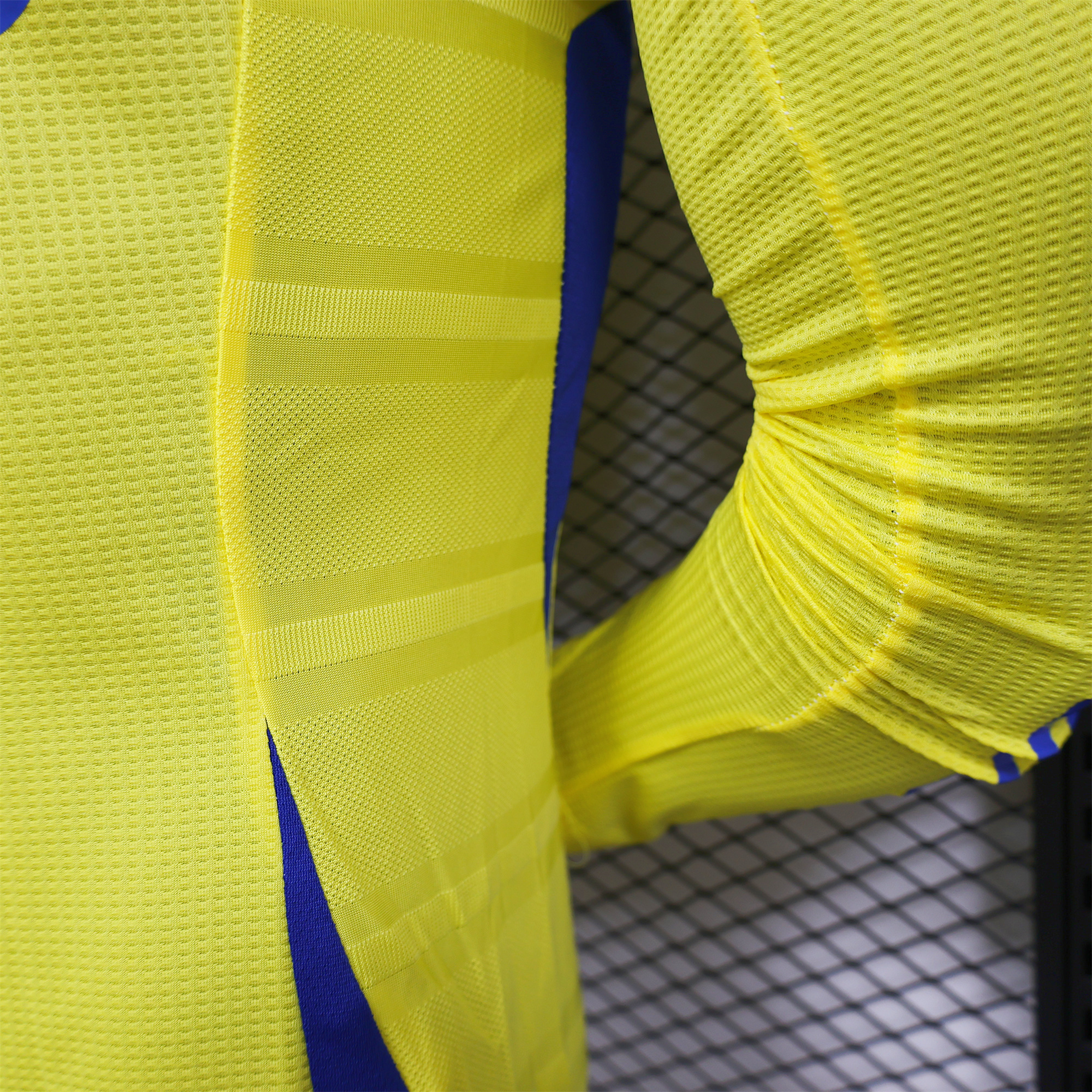 Al Nassr Riyadh Victory 24-25 Home Long Sleeve Jersey - Player Version - UnitedFutballJersey