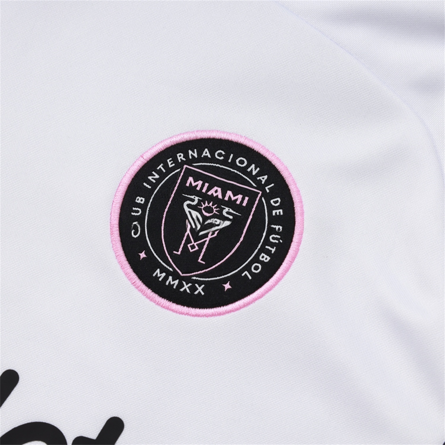 INT M.A.M 25-26 Long Sleeves Training Set - White Top & Black Pants - UnitedFutballJersey