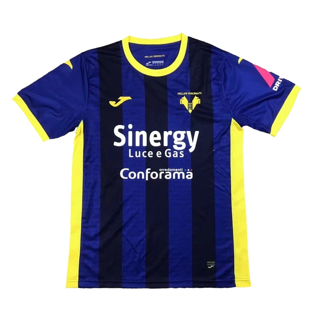 Hellas Verona 23-24 Home Stadium Jersey - Fans Version - UnitedFutballJersey