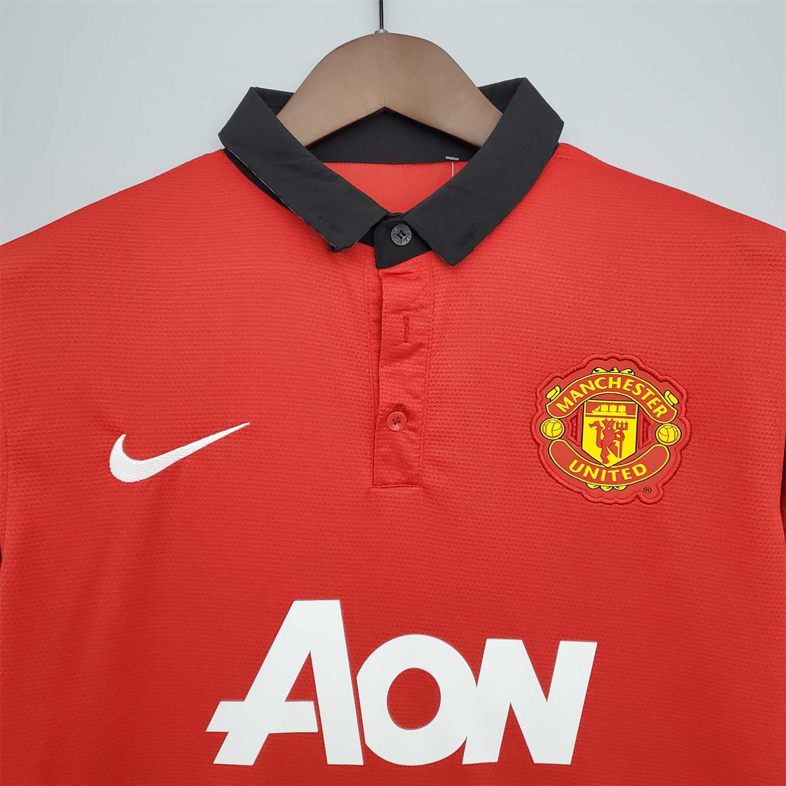 Manchester United Retro 13-14 Home Stadium Jersey - UnitedFutballJersey