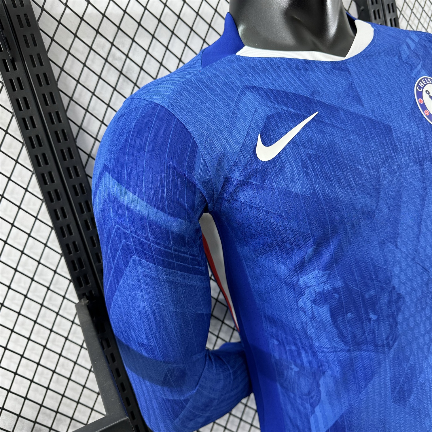C.H.E.L.S.E.A 25-26 Home Long Sleeves Jersey - Player Version - UnitedFutballJersey