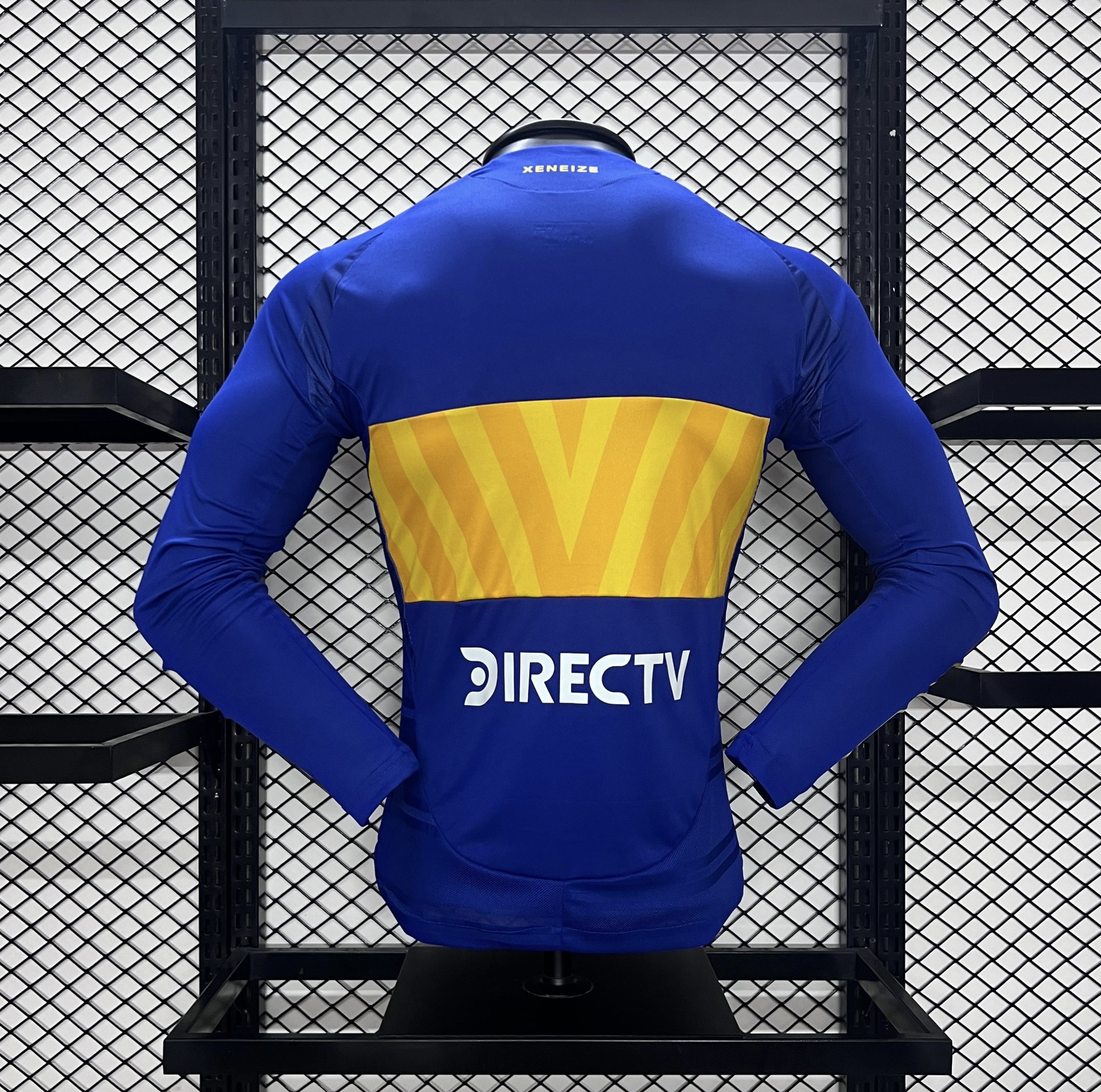 Boca Juniors 24-25 Home Long Sleeve Jersey - Player Version - UnitedFutballJersey