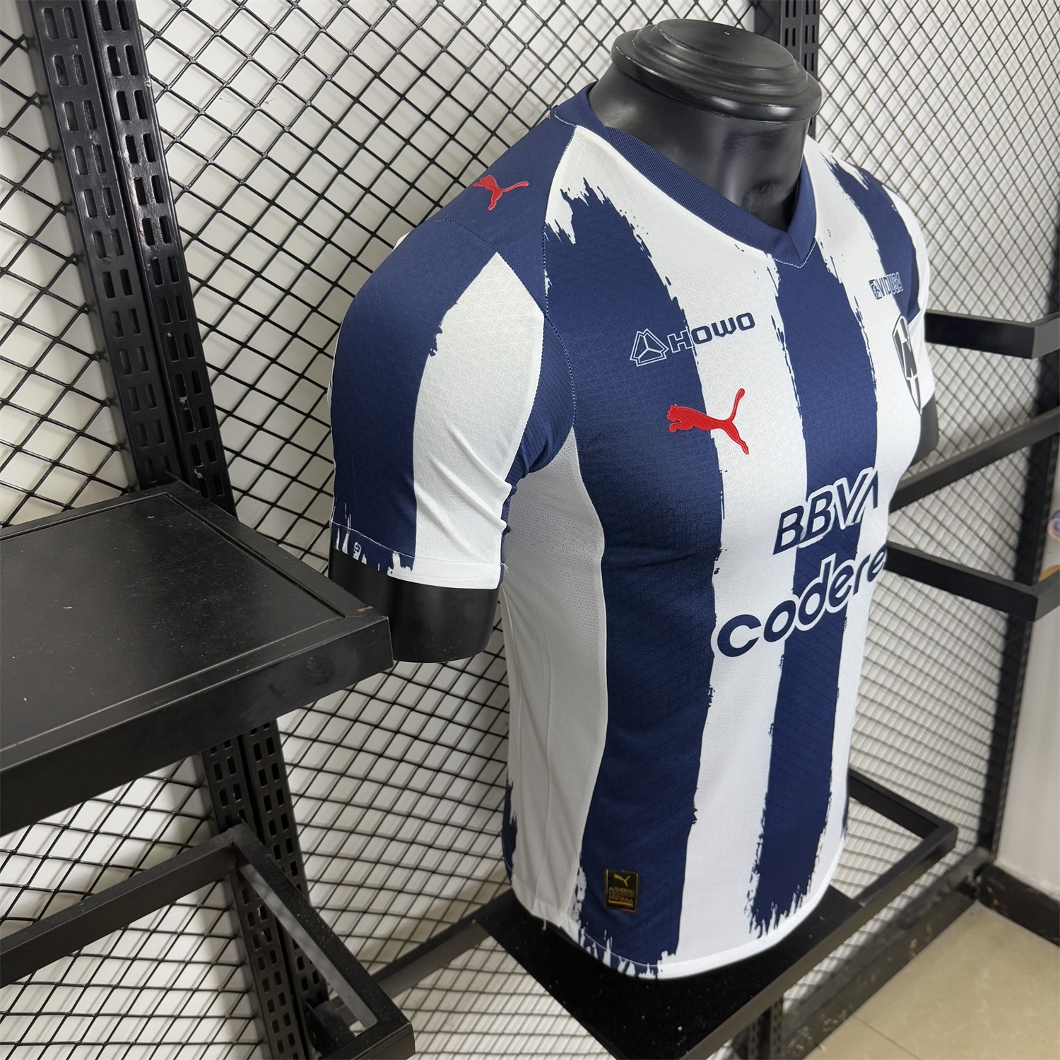 Rayados Monterrey 25-26 Home Stripes Jersey - Player Version - UnitedFutballJersey
