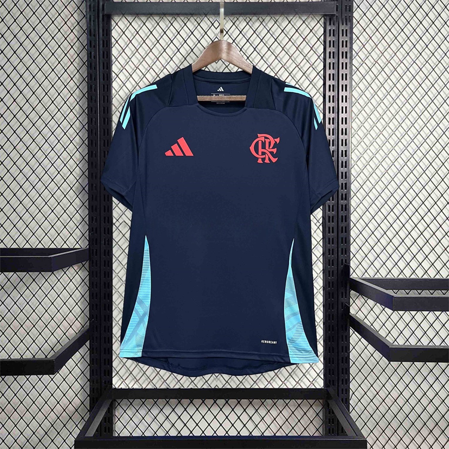 Flamengo 25-26 Deep Blue Training Jersey - Fans Version - UnitedFutballJersey