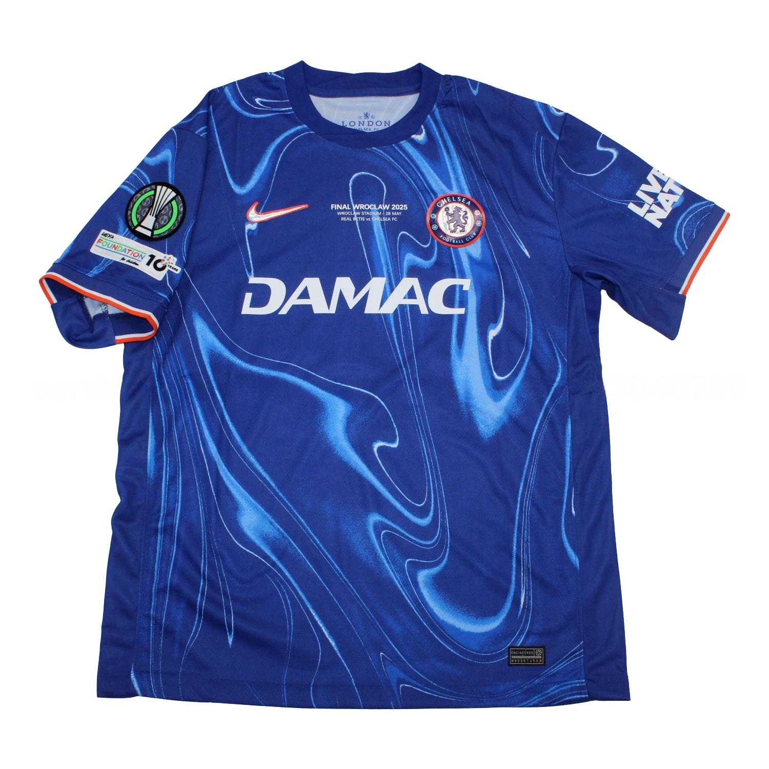 C.H.E.L.S.E.A 24-25 Conference League Final Home Jersey - Fans Version - UnitedFutballJersey