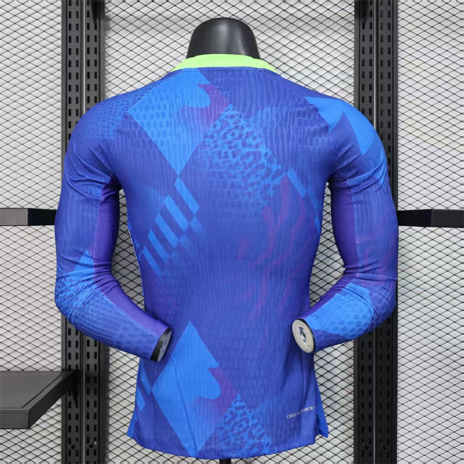 Brazil 2025 Women's Team Away Long Sleeves Jersey - Men's Player Version - UnitedFutballJersey