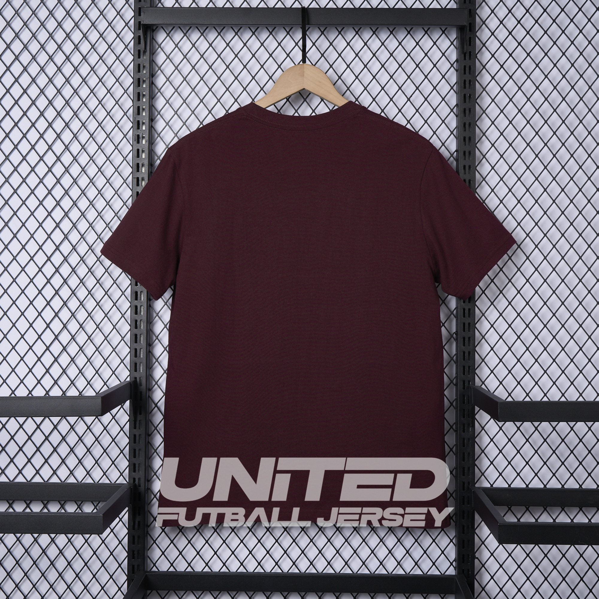 B.A.R.S.A 24-25 Red Big LOGO T-Shirt - UnitedFutballJersey