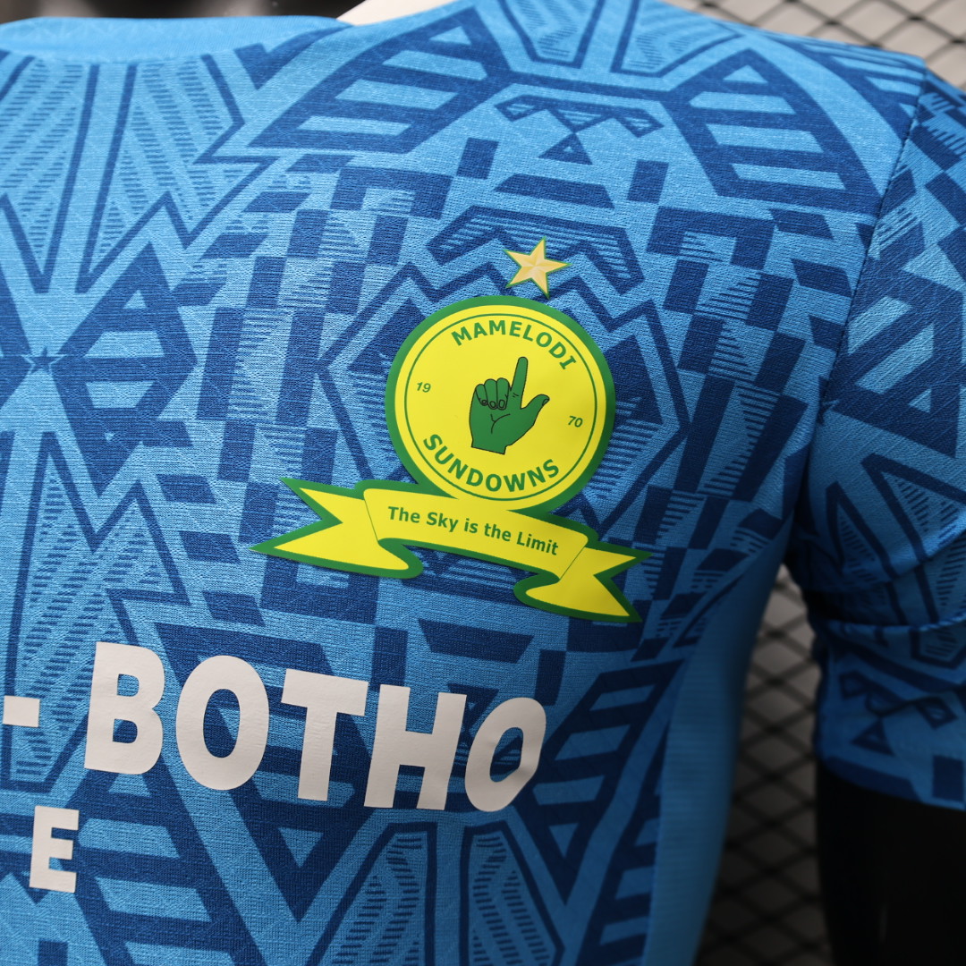 Mamelodi Sundowns 24-25 Away Jersey - Player Version - UnitedFutballJersey