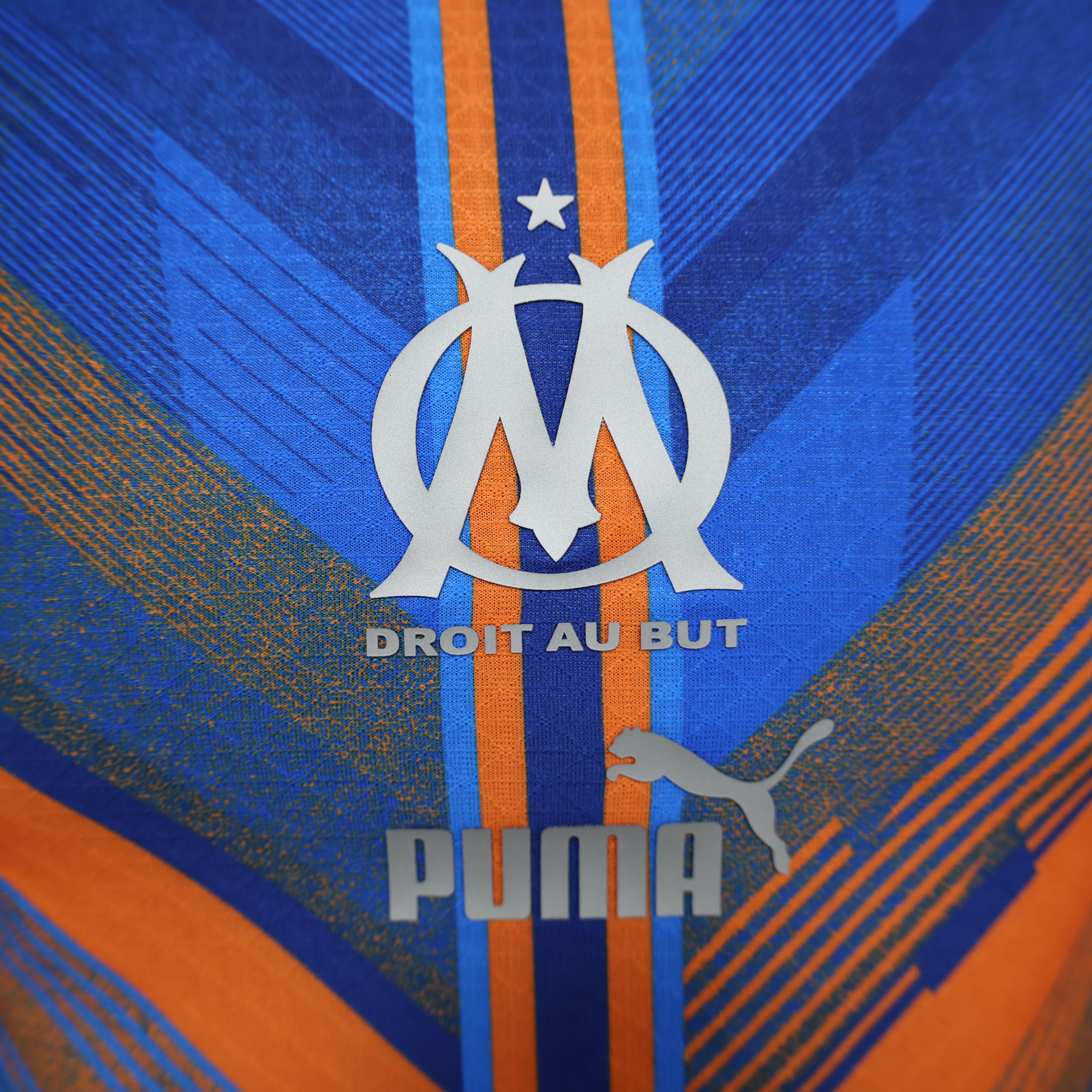Marseille 24-25 Retro Statement Jersey - Player Version - UnitedFutballJersey