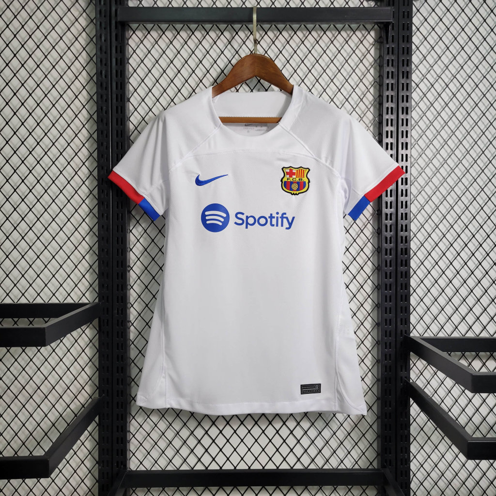 B.A.R.S.A 23-24 Away Stadium Women Shirt - UnitedFutballJersey