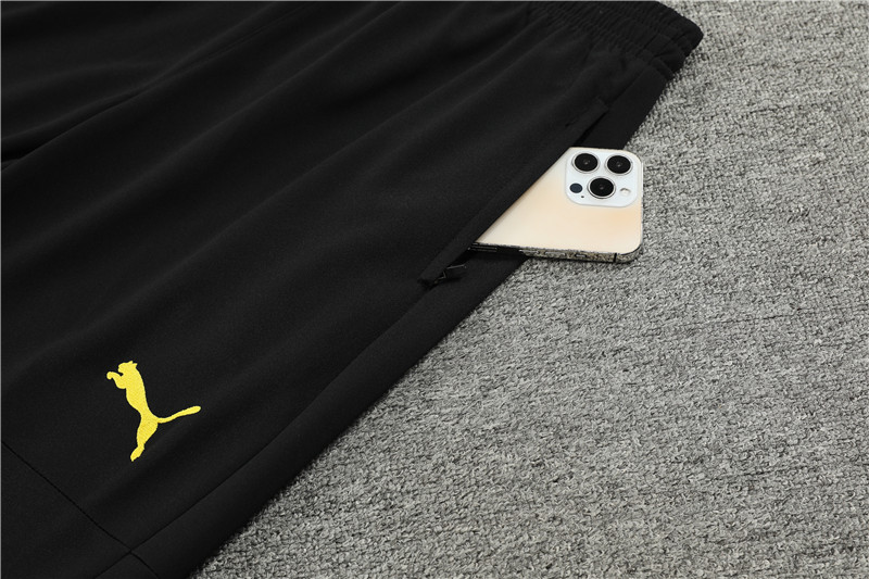 Dortmund 23-24 Kids Long Sleeve Training Set Black - UnitedFutballJersey