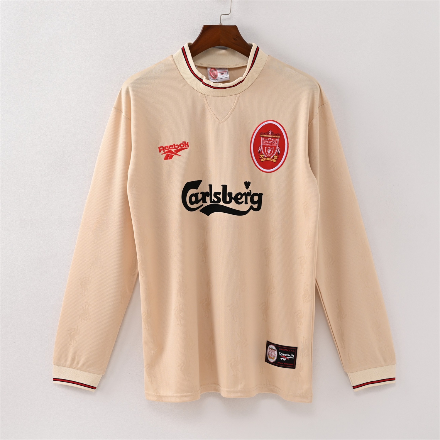 Retro Liver.pool 1996-97 Away Long Sleeves Jersey - UnitedFutballJersey