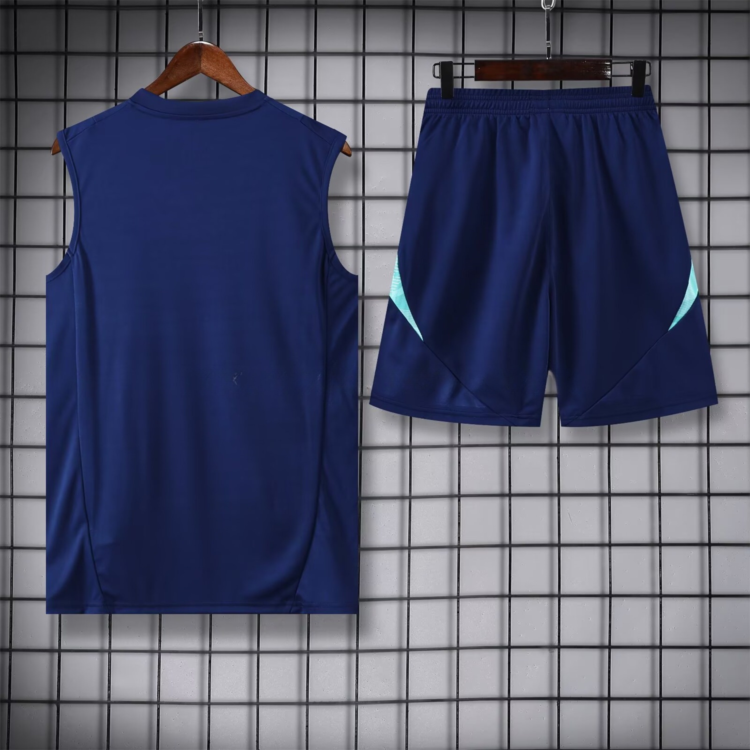 Flamengo 25-26 Vest Training Set - Royal Blue With Royal Blue - UnitedFutballJersey