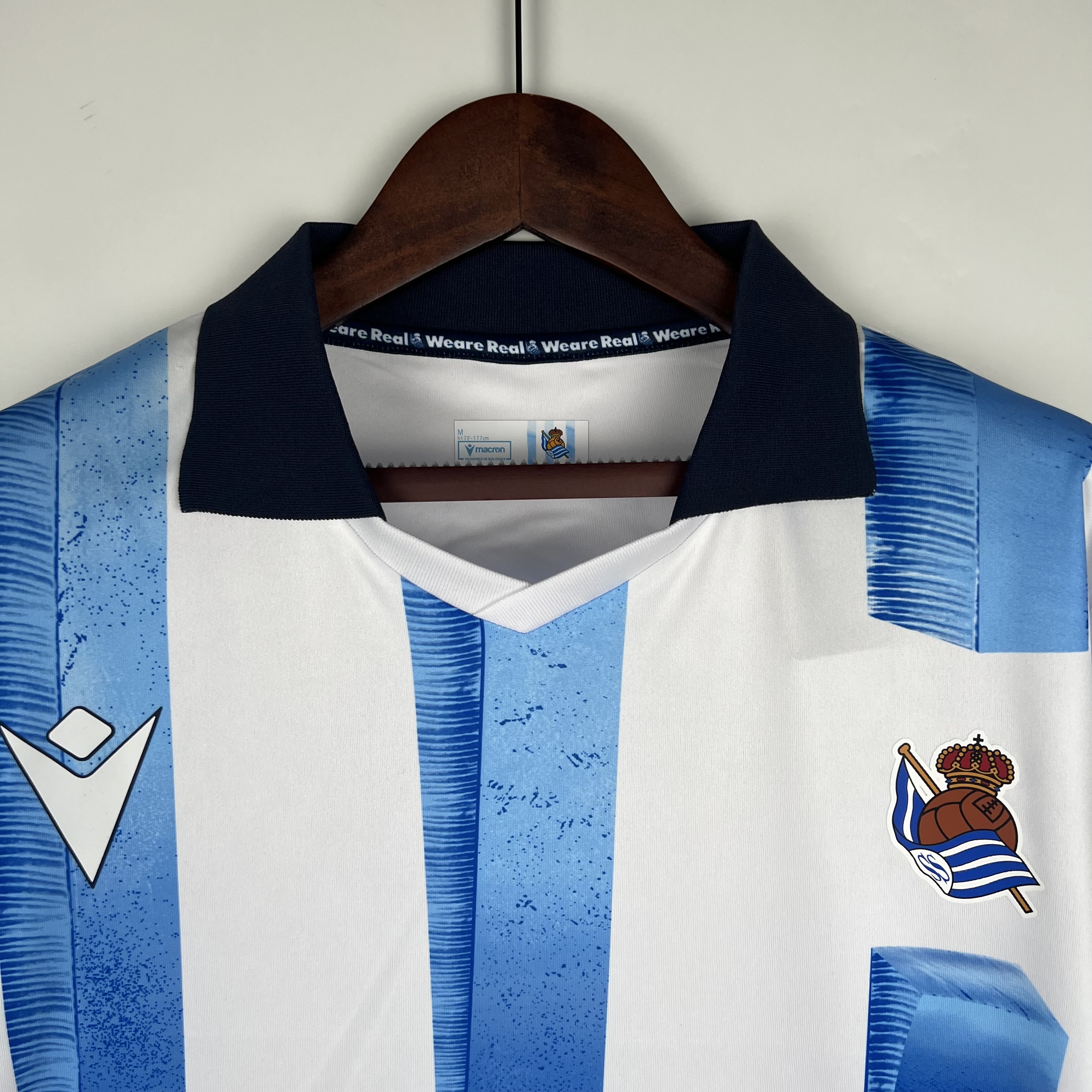 Real Sociedad 23-24 Home Stadium Jersey - Fans Version - UnitedFutballJersey