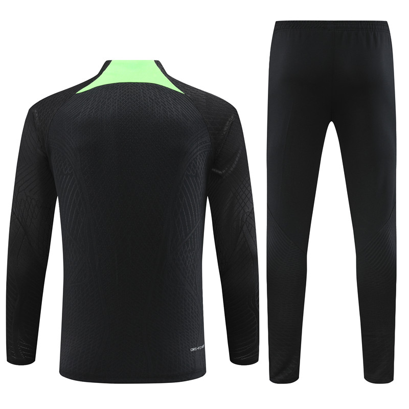 23-24 Liverpool Black Long Sleeve Training Set - UnitedFutballJersey