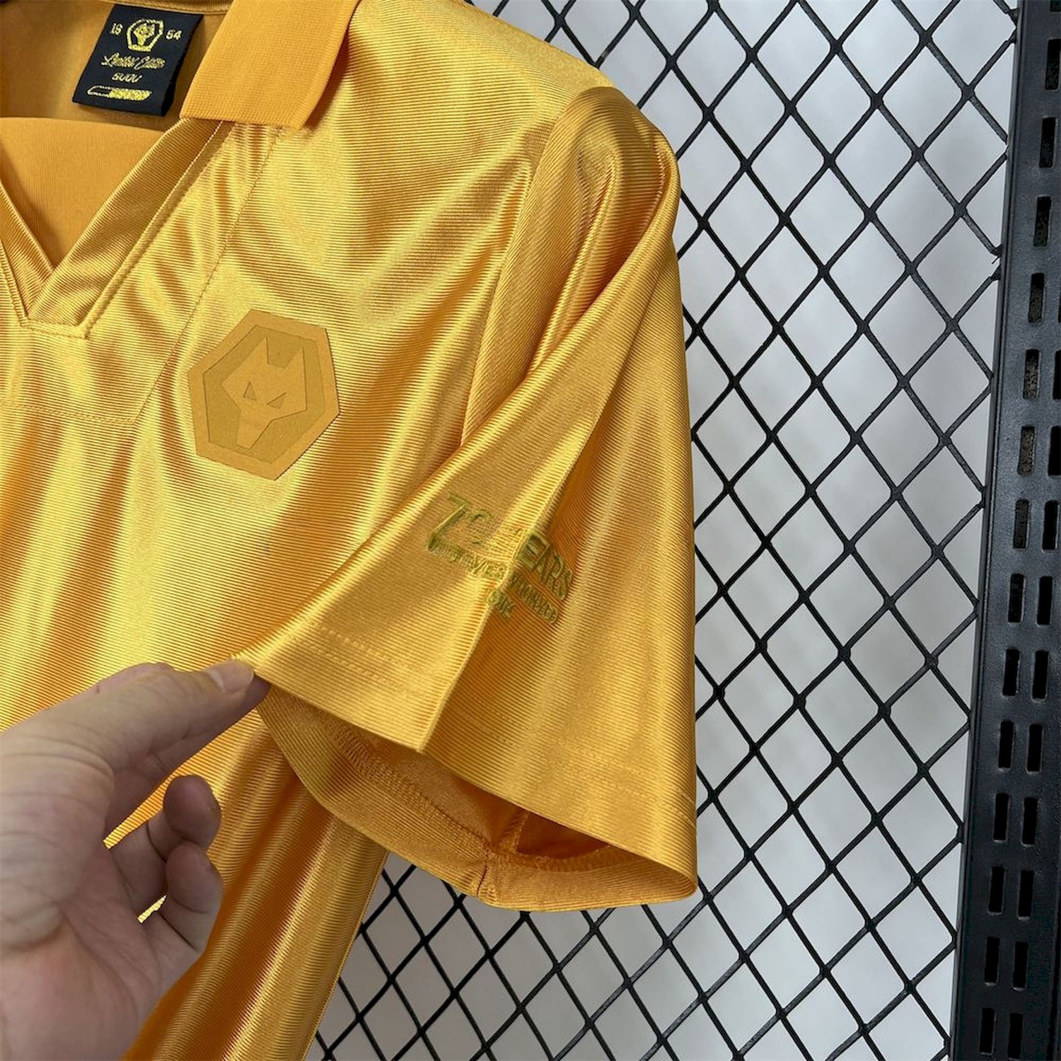 Wolverhampton Wanderers Wolves 24-25 70th Anniversary Jersey - Fans Version - UnitedFutballJersey