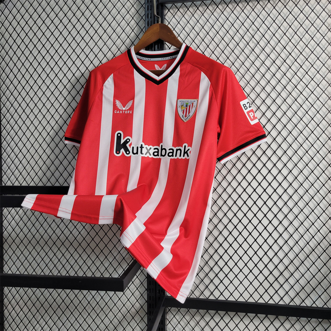 Athletic Bilbao 23-24 Home Stadium Jersey - Fans Version - UnitedFutballJersey