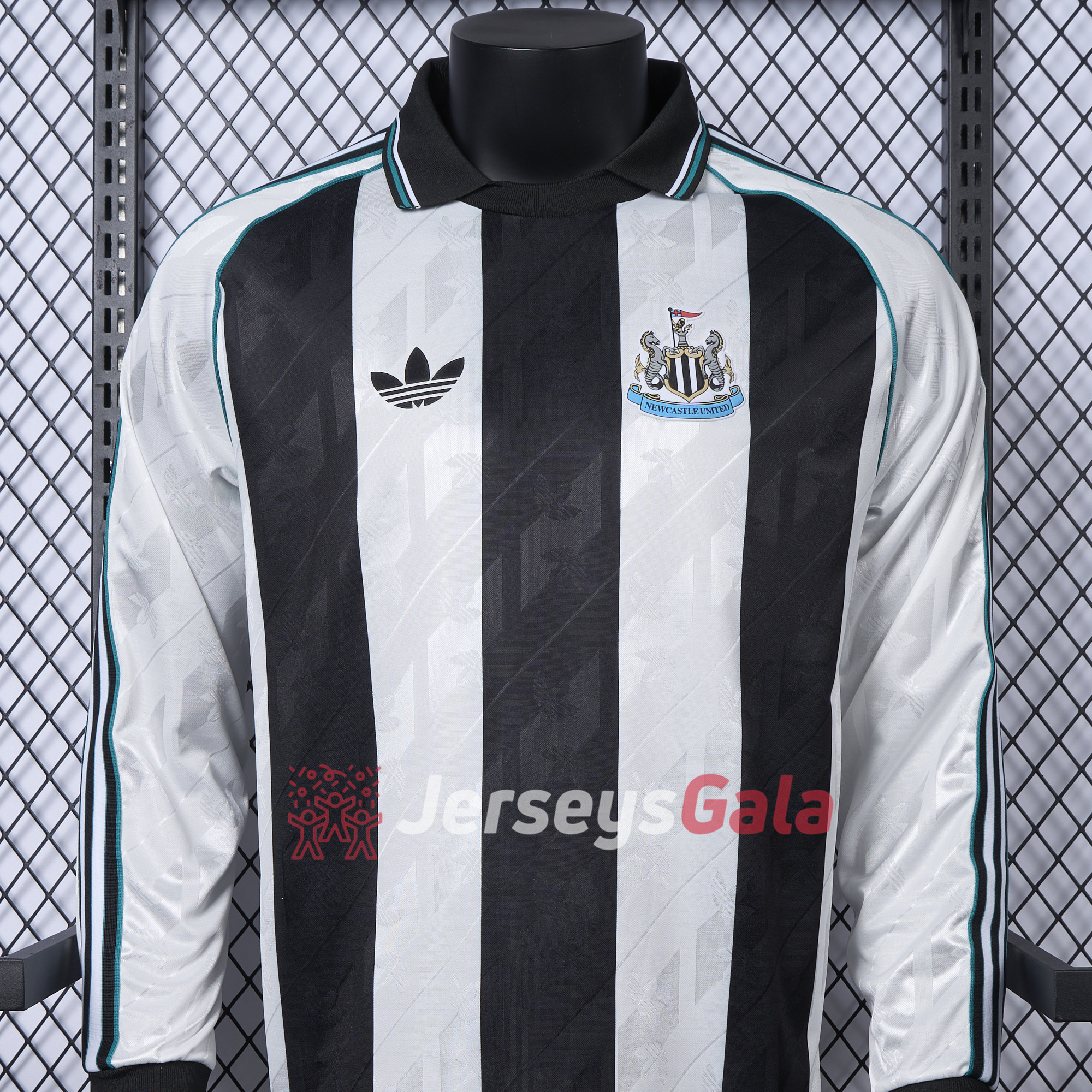 Newcastle United 24-25 Originals LFSTLR Long Sleeve Jersey - Player Version - UnitedFutballJersey