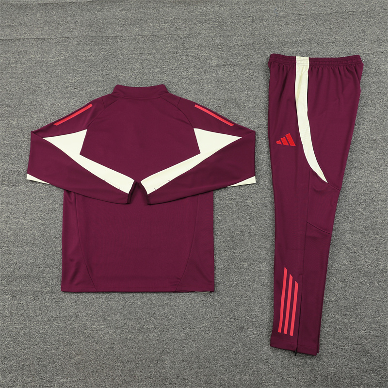 Bayern Munich 24-25 Long Sleeve Training Set - Red - UnitedFutballJersey