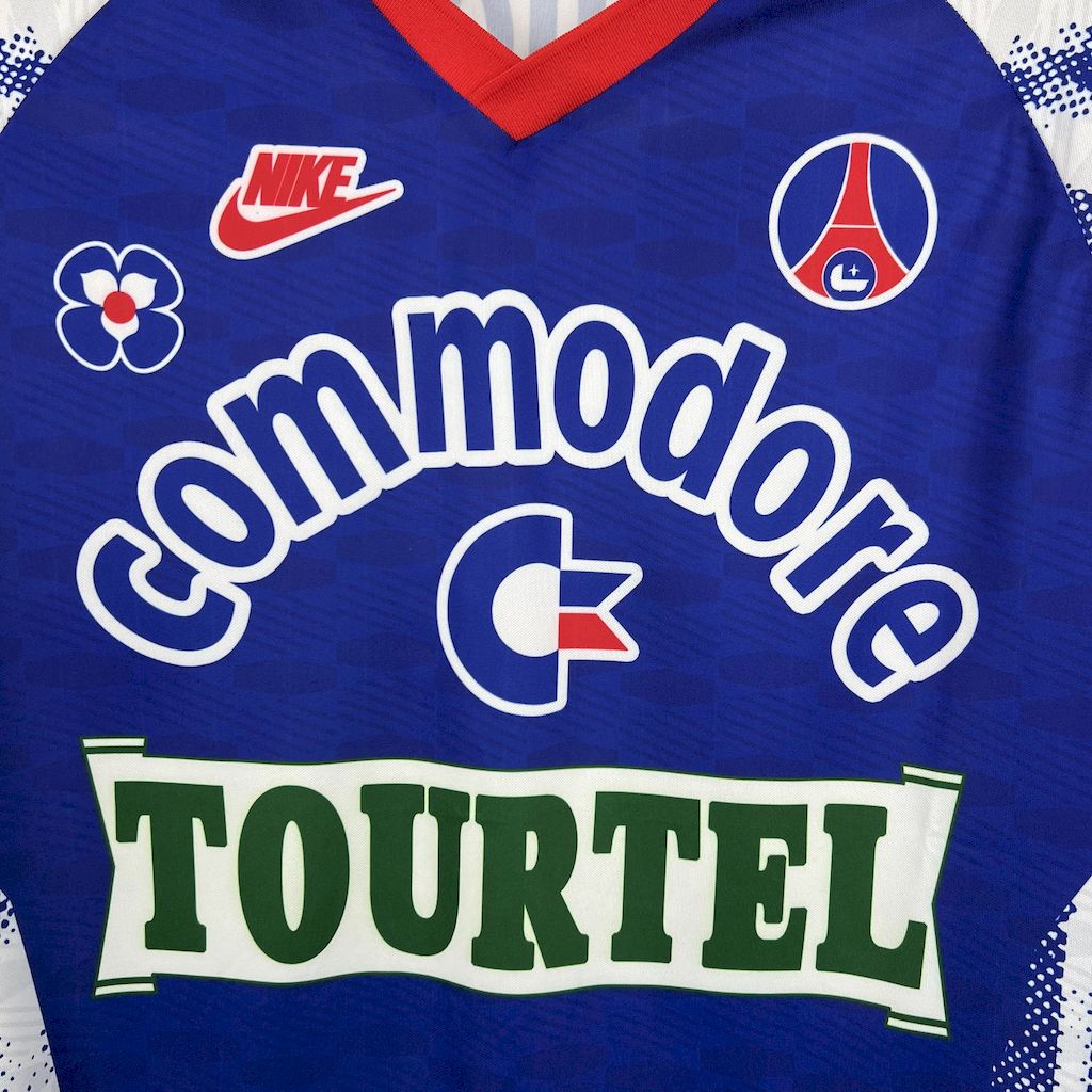 Retro Paris Saint-Germain PSG 1992-93 Away Jersey - UnitedFutballJersey