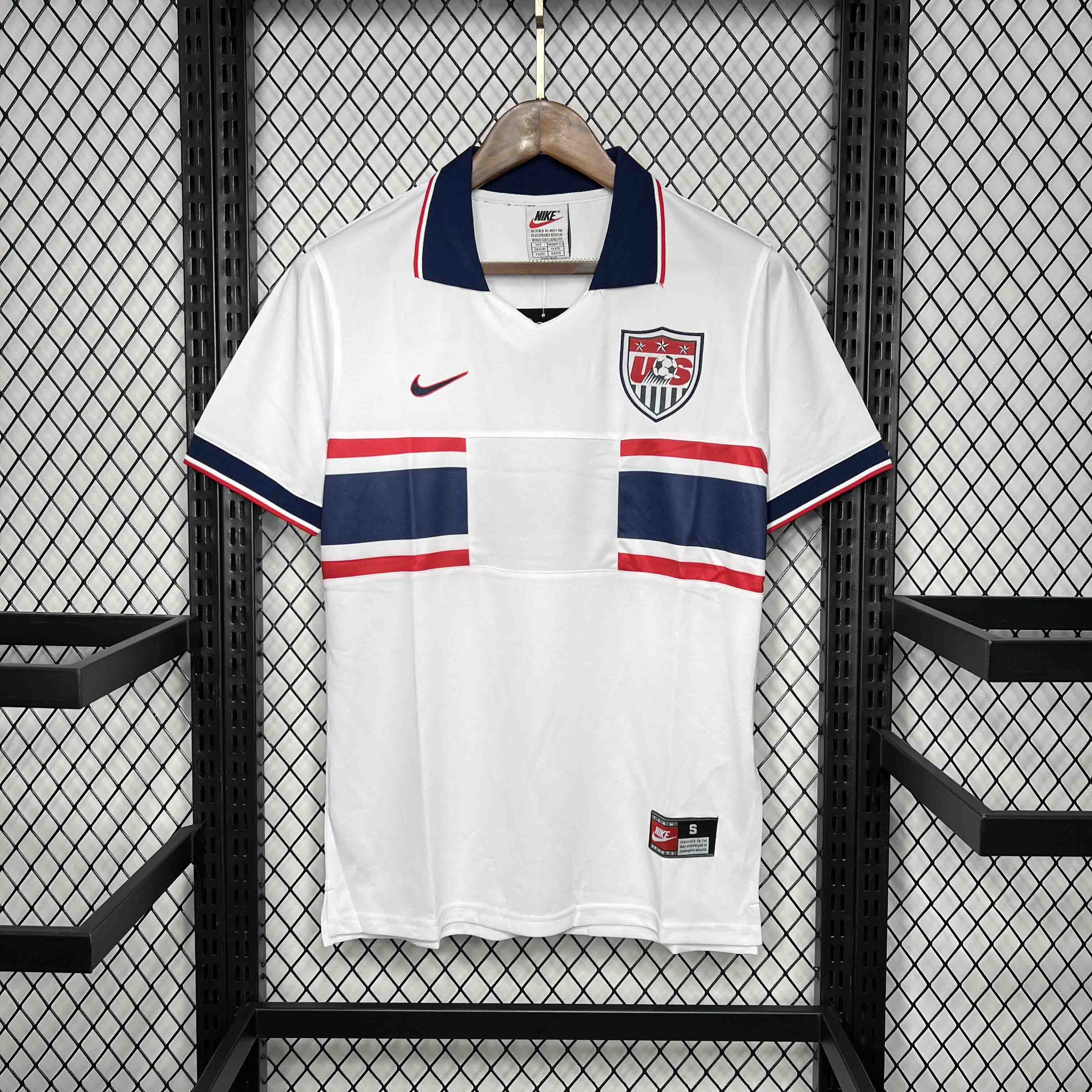 Retro United States USA 1995 Home Stadium Jersey - UnitedFutballJersey