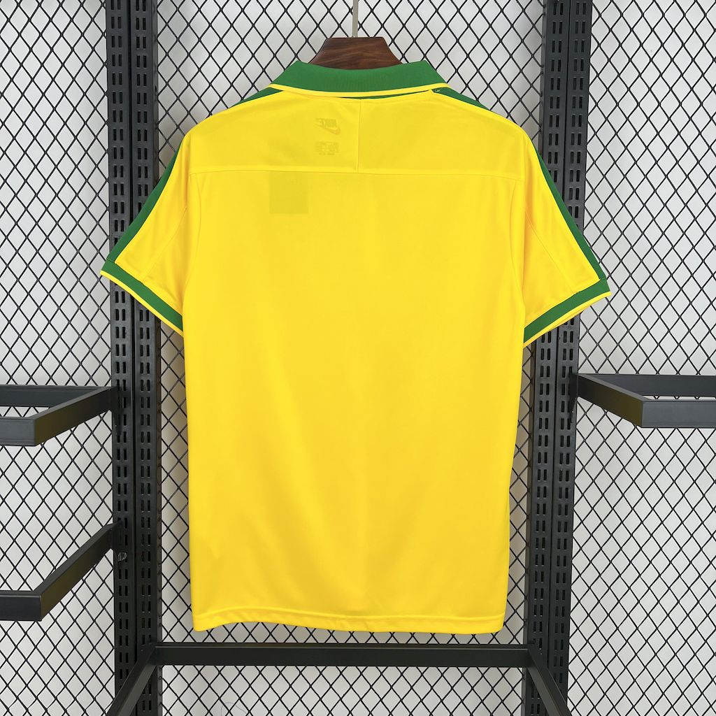 Retro Brazil 1997 Home Jersey - UnitedFutballJersey
