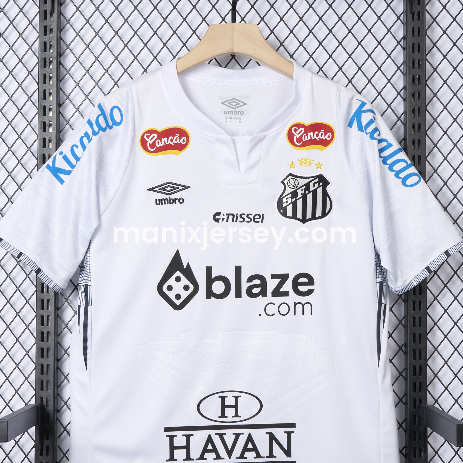 Santos 25-26 Home Jersey With Sponsors - Fans Version - UnitedFutballJersey