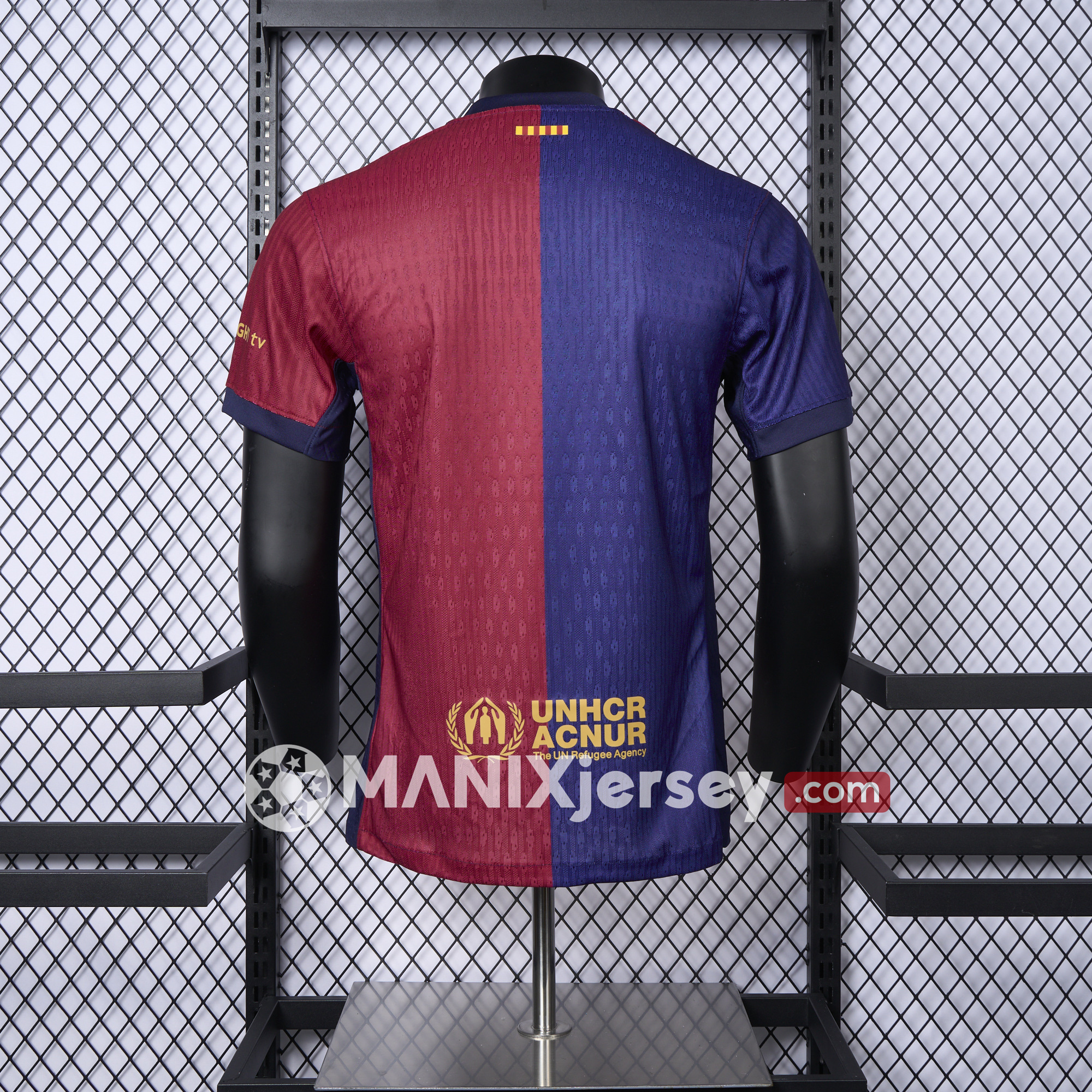 Barcelona 24-25 Home Unsponsored Jersey - Player Version - UnitedFutballJersey