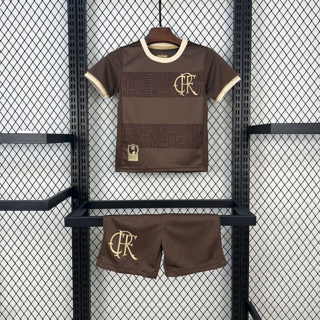 Flamengo 2024 Black November Kids Kit - UnitedFutballJersey
