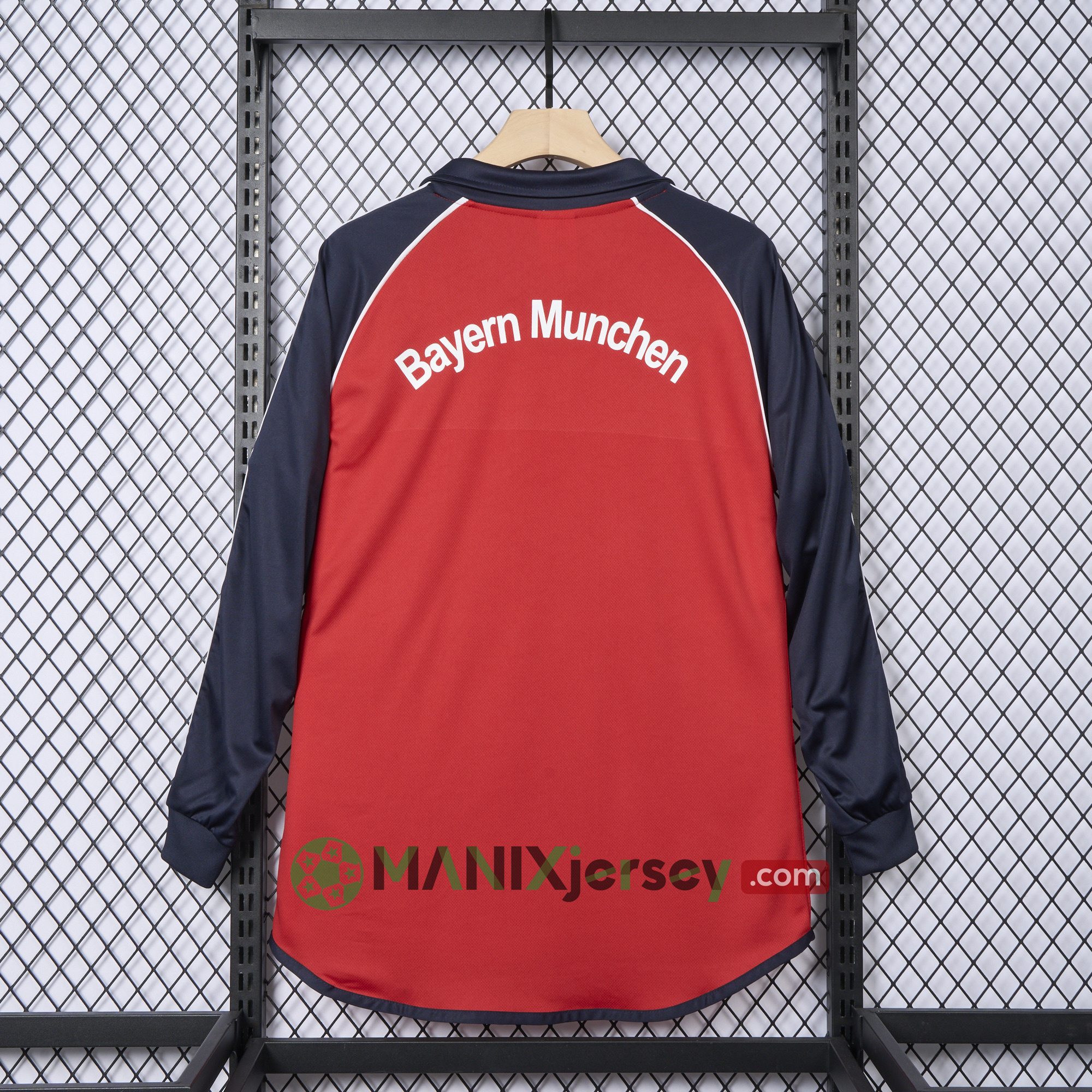 Retro Bayern Munich 2000-01 Home Long Sleeve Jersey - UnitedFutballJersey