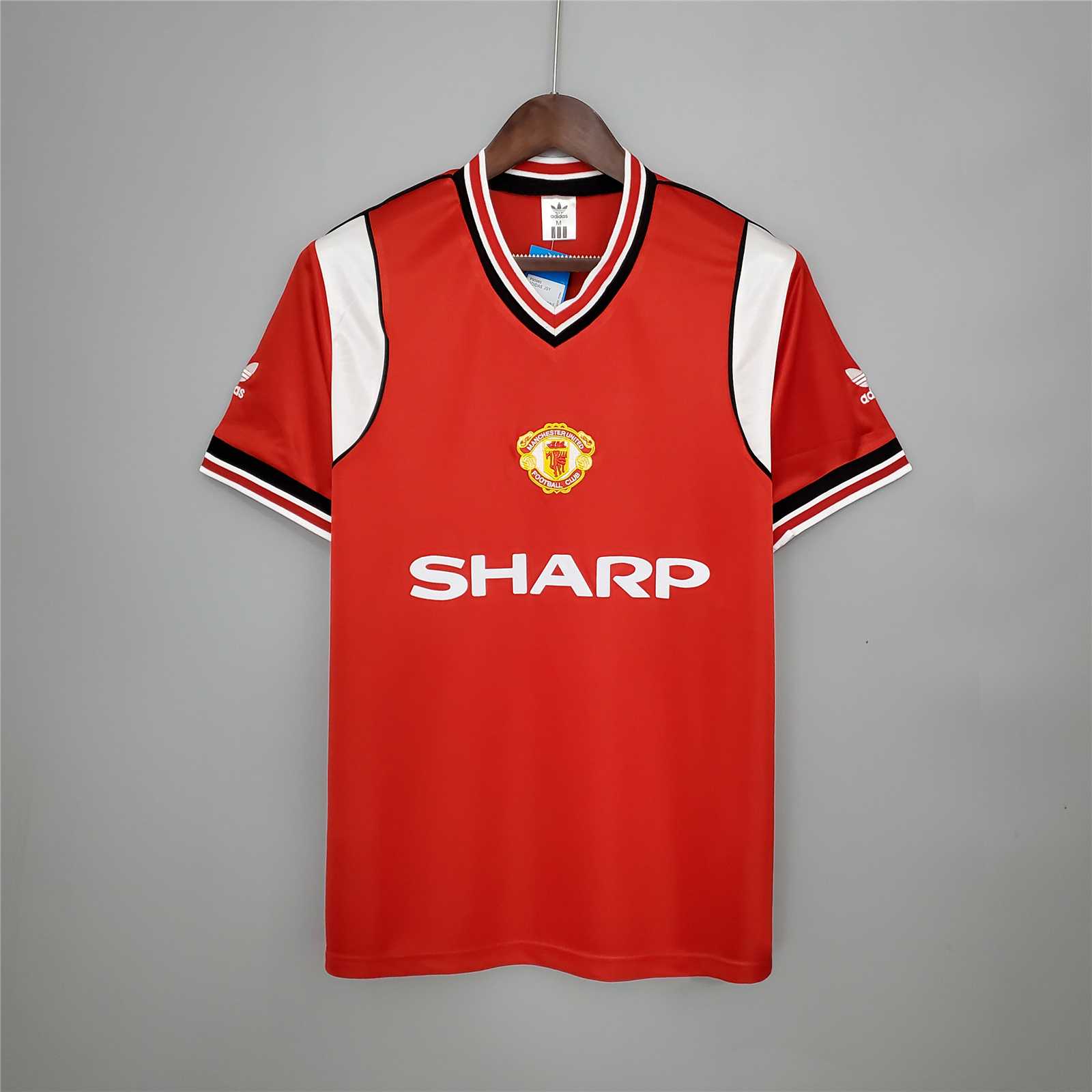 Manchester United Retro 85-86 Home Stadium Jersey - UnitedFutballJersey