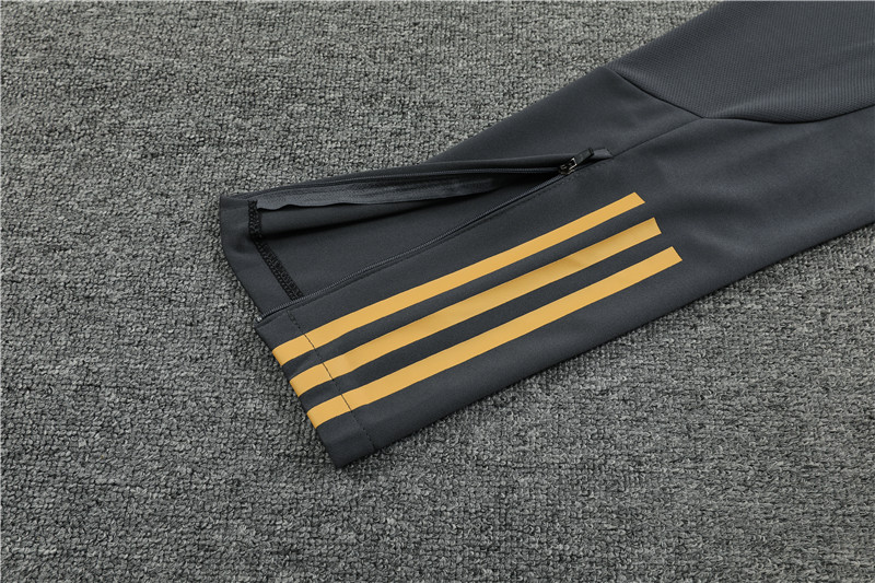 Arsenal 23-24 Long Sleeve Training Set -Dark Grey - UnitedFutballJersey