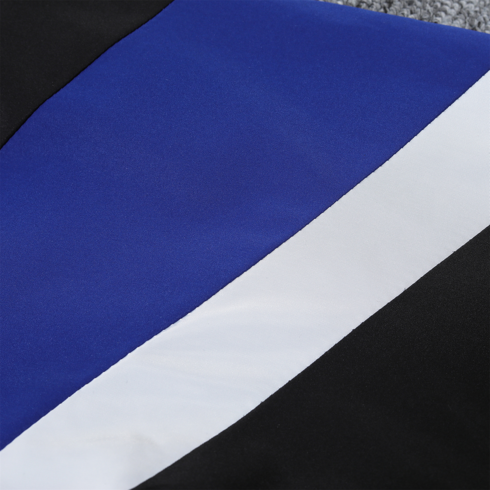 Inter Milan 24-25 Blue & Black Hooded Windbreaker - Player Version - UnitedFutballJersey