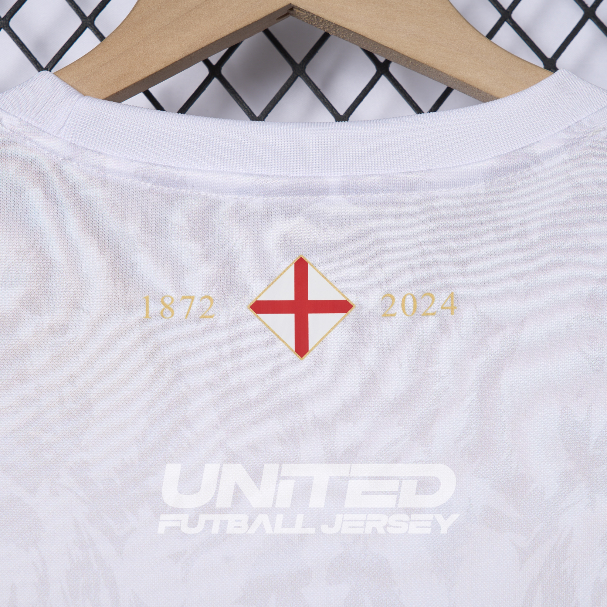 England 2024-25 COMMA White Special Edition Jersey - Fans Version - UnitedFutballJersey