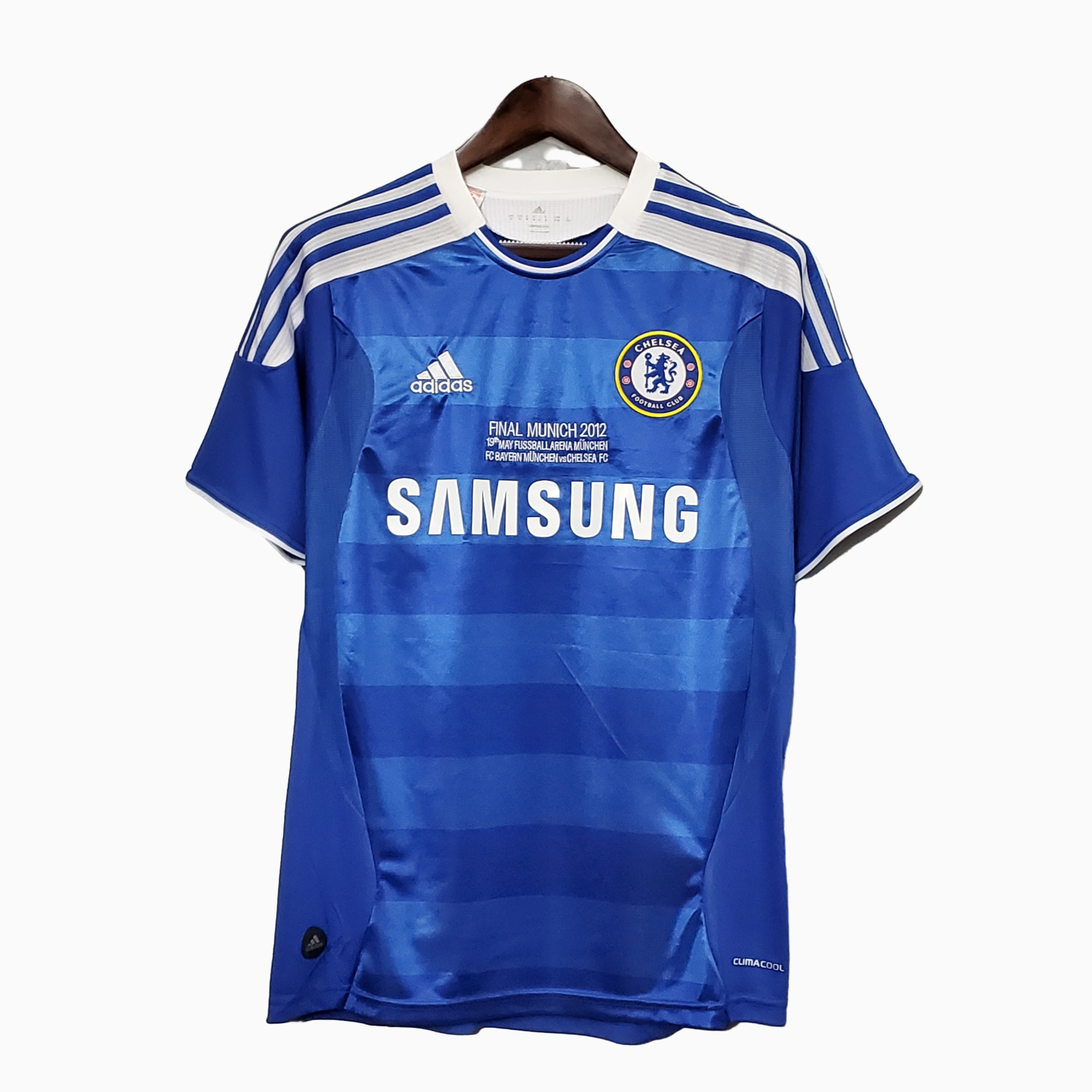 Retro CHELSEA 2011-12 Home Stadium Jersey - Champions League Final - UnitedFutballJersey