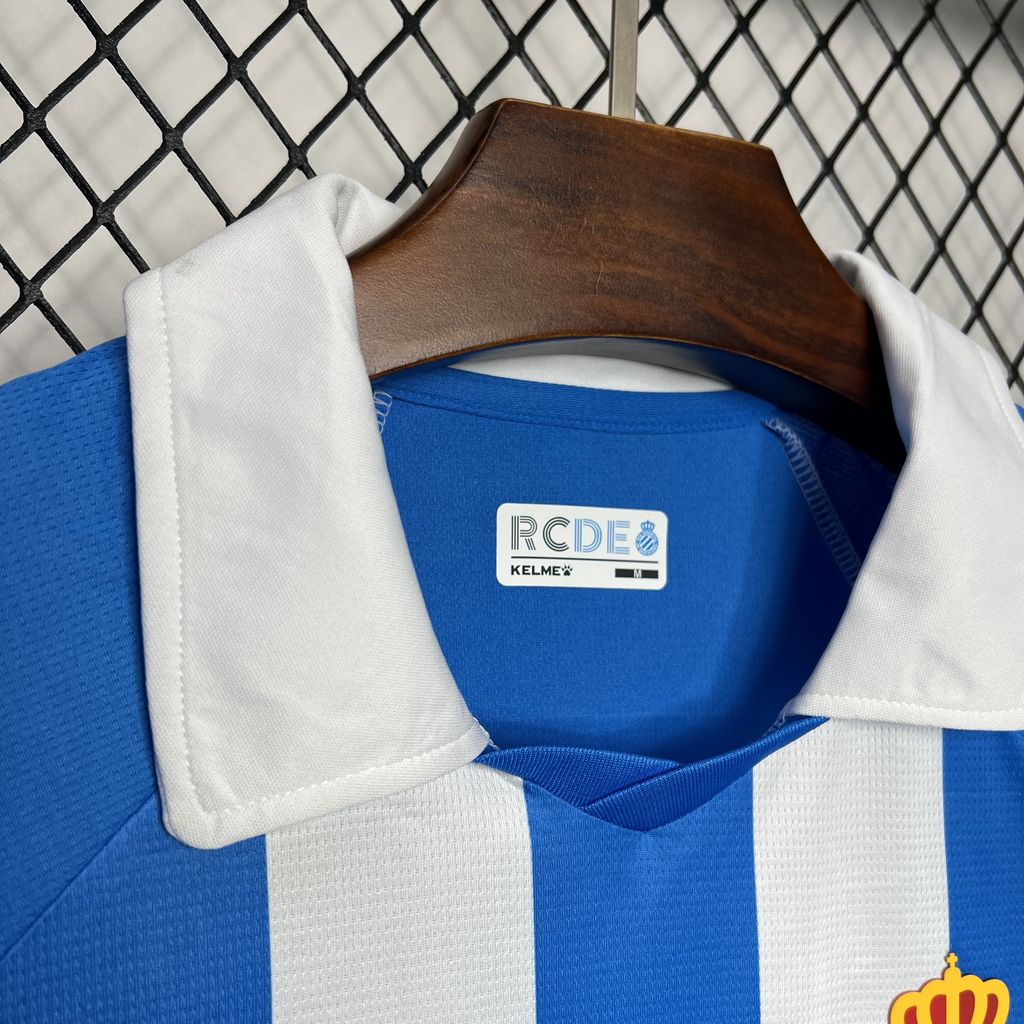 RCD Espanyol 24-25 Home Stadium Jersey - Fans Version - UnitedFutballJersey