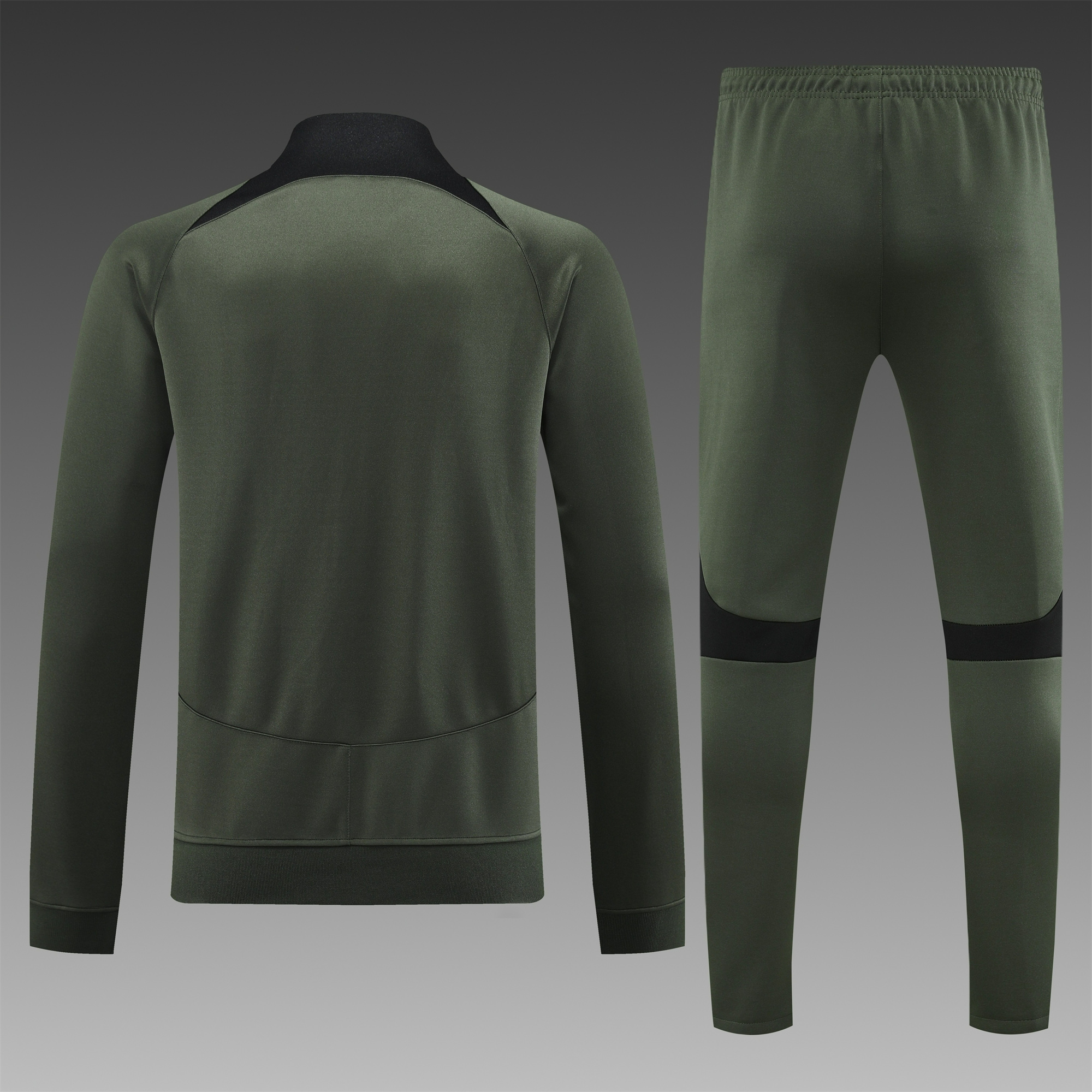 B.A.R.S.A 23-24 Jacket Training Tracksuit Green - UnitedFutballJersey