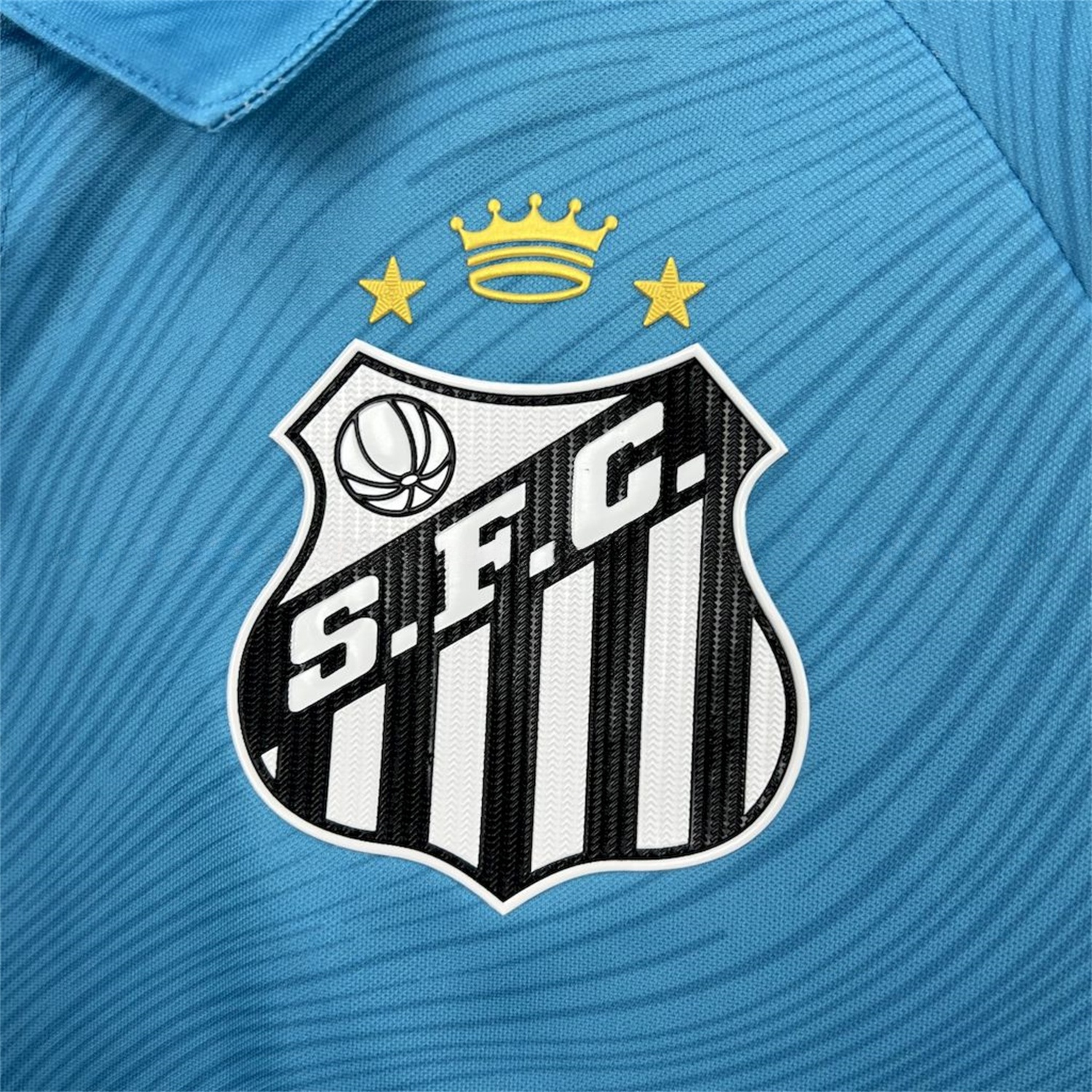 Santos 25-26 Third Blue Unsponsored Jersey - Fans Version - UnitedFutballJersey