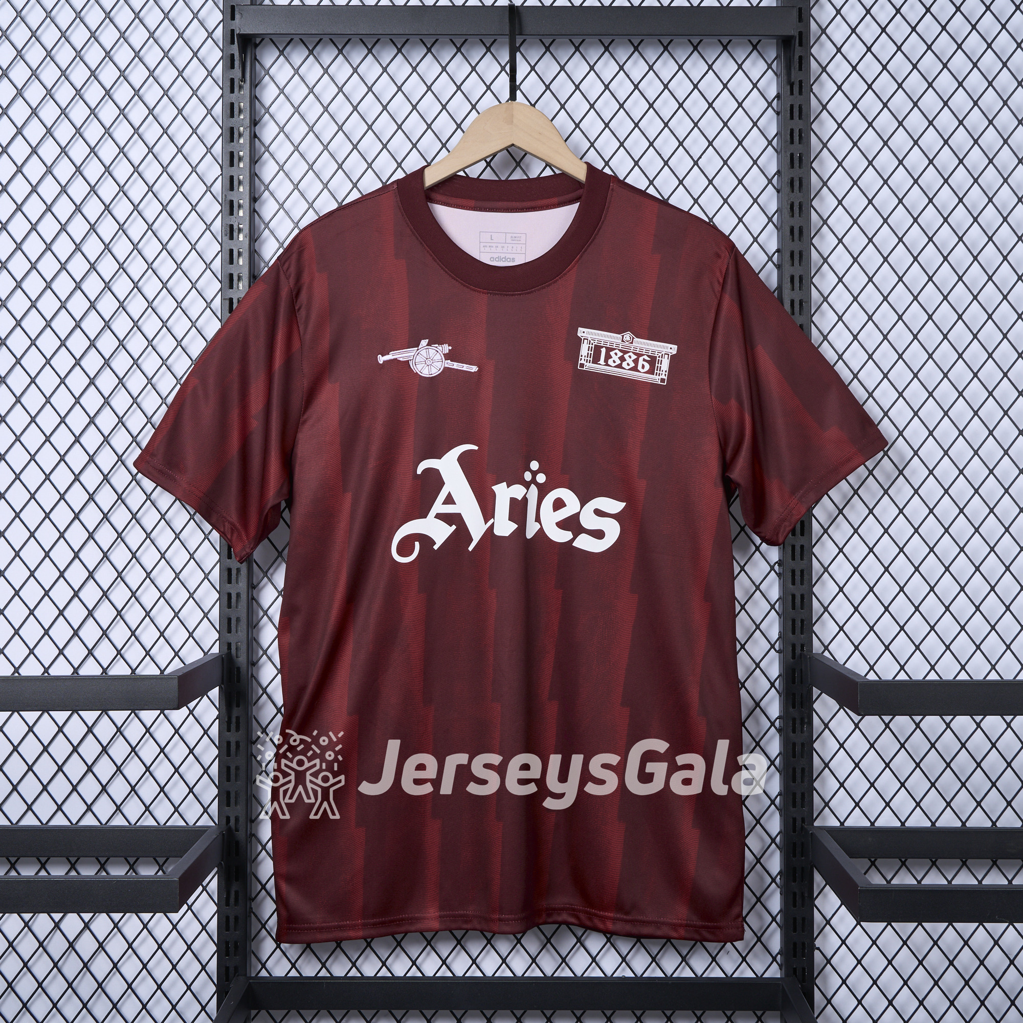 Arsenal x Aries 24-25 Vintage Red T-shirts - UnitedFutballJersey