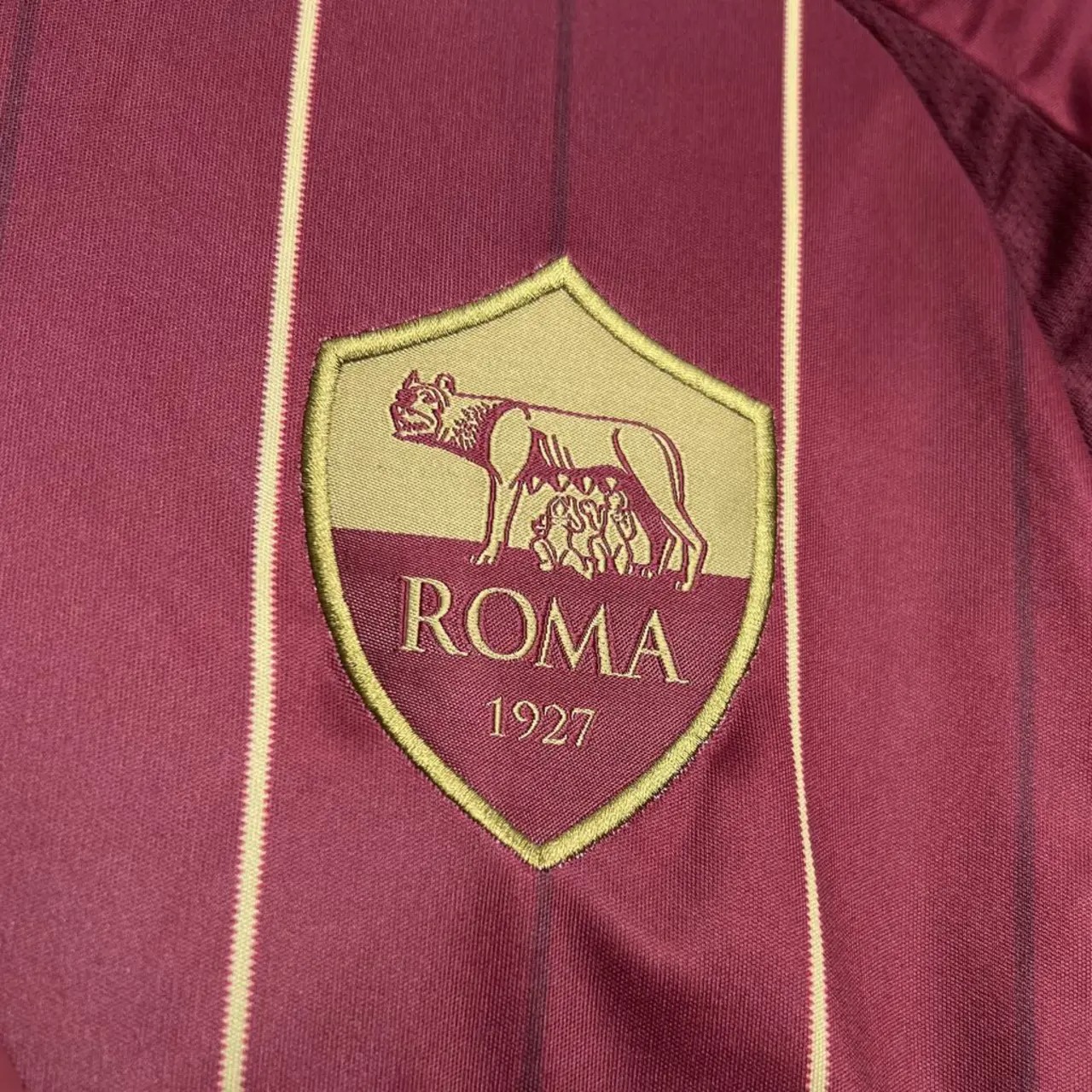 AS Roma 24-25 Home Stadium Jersey - Fans Version - UnitedFutballJersey