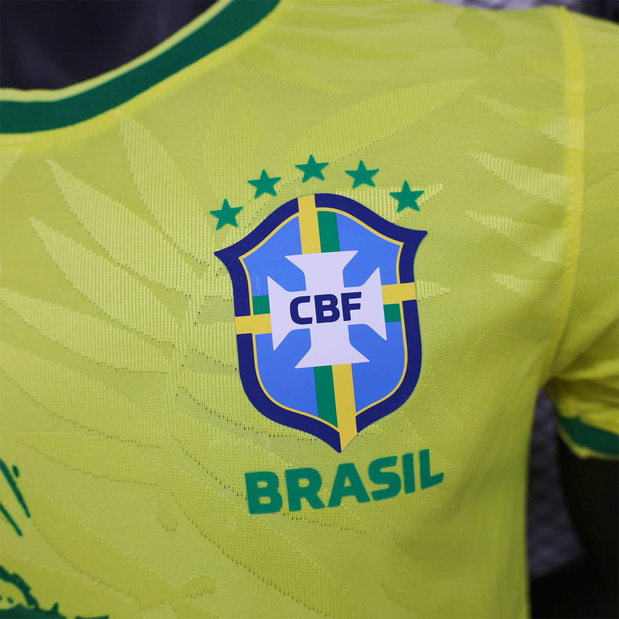 Brazil 2024 Yellow Dove Special Edition Jersey - Player Version - UnitedFutballJersey