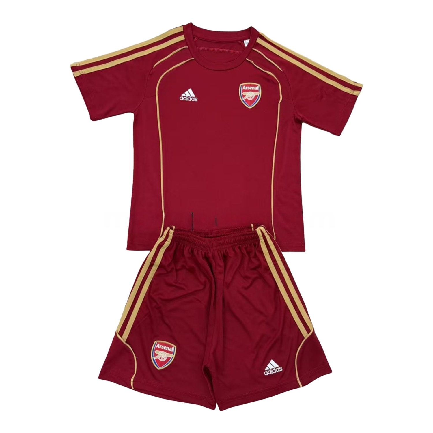 Arsenal 25-26 Urban Purtist Throwback Red Men's Adult Jersey Set - Fans Version - UnitedFutballJersey