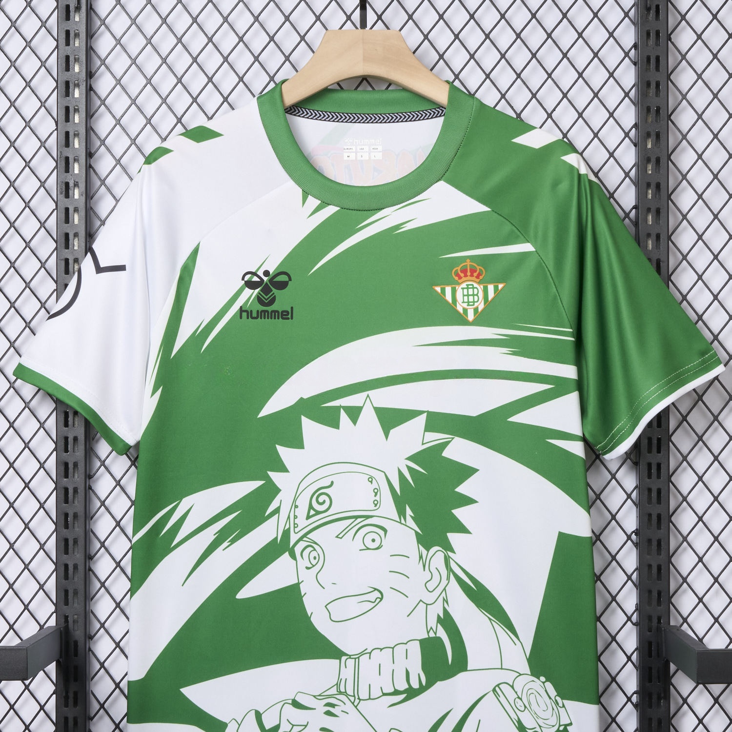 Real Betis 25-26 NARUTO Special Edition Jersey - Fans Version - UnitedFutballJersey