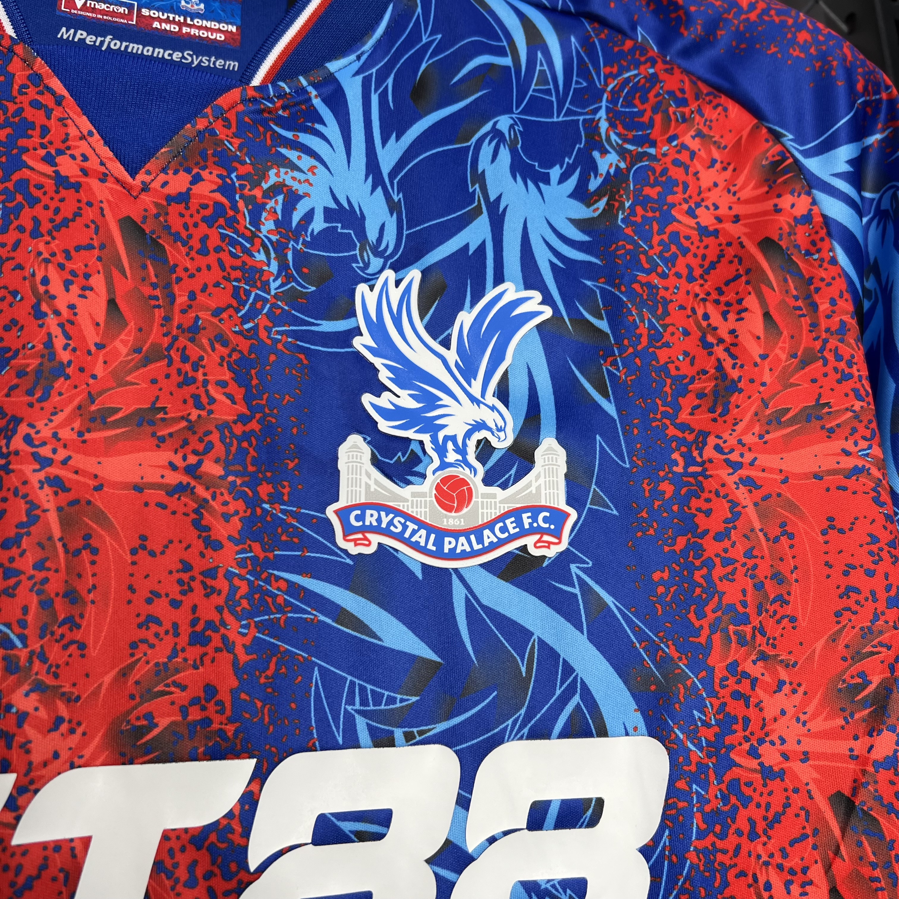 Crystal Palace 24-25 Home Stadium Jersey - Fans Version - UnitedFutballJersey